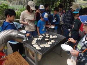 原木しいたけ狩り②